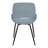 Najrin Upholstered Side Chair with Tapered Metal Legs-87953166