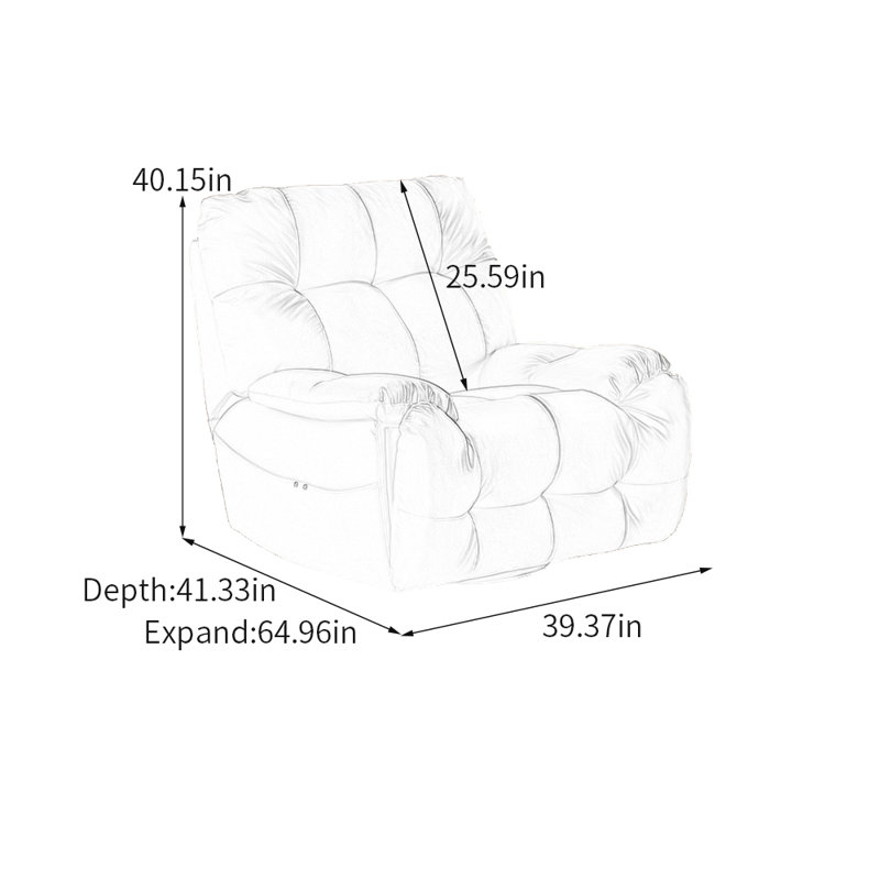 Cadre inclinable ergonomique inclinable, Brun