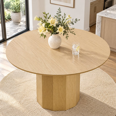 Table de salle à manger en bois massif