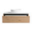 Meuble-lavabo de 36 po avec lavabo en céramique White Art