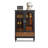 Black Solid Wood+Glass Display Cases