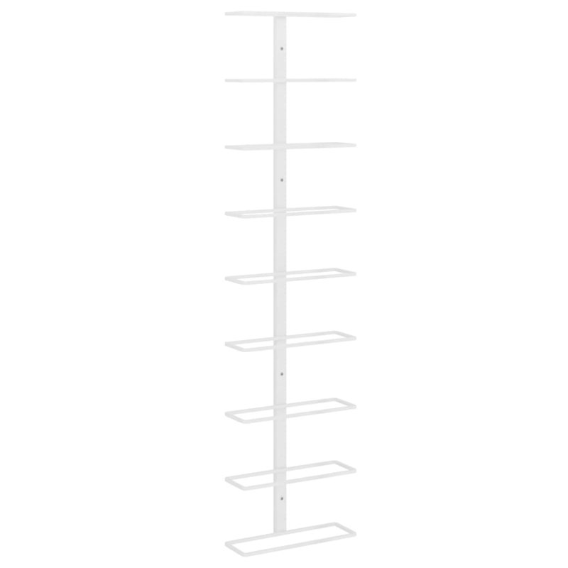 Support à vin Alixis, Blanc, H 38,6 po x l 9,4 po x P 3,7 po