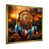 Gold Single Picture Framed