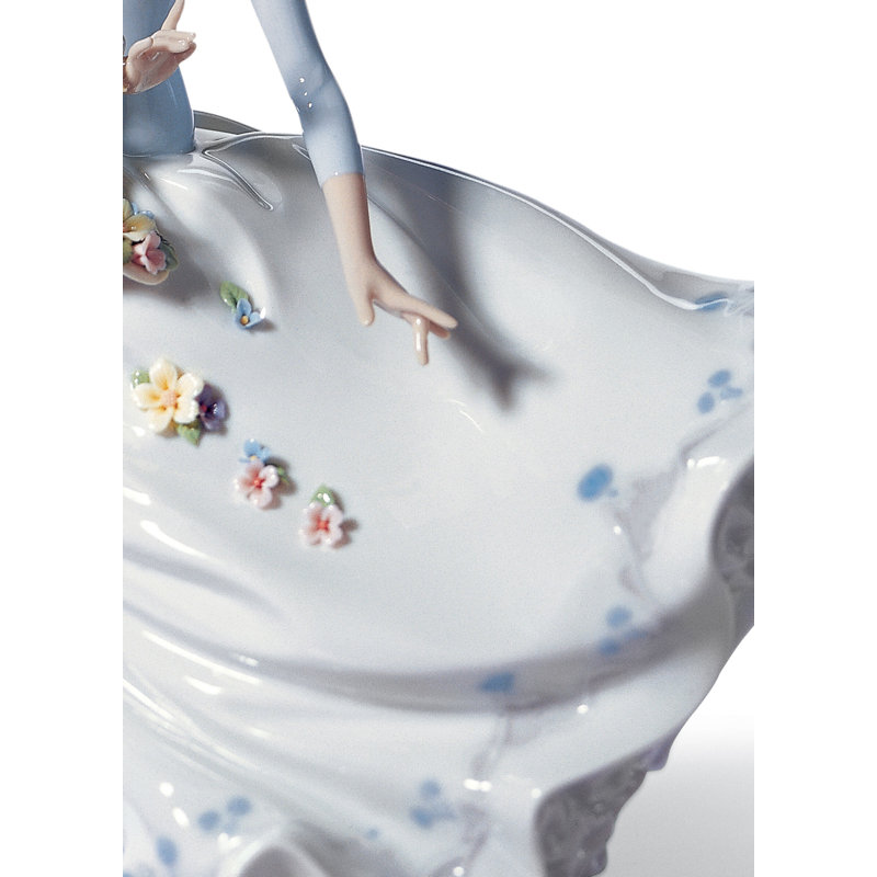 Petals of the Wind Woman Figurine