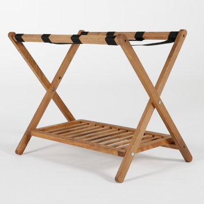Folding Wood Luggage Rack