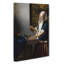 Woman Holding A Balance by Johannes Vermeer - Wrapped Canvas Print-61880915