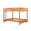 Queen Size Bunk Bed With Ladder-1696057234