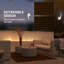 Rectangle 274 cm x 274 cm Geometric Berber Outdoor