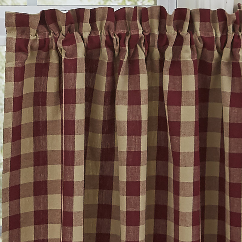 York Window Tiers, Red, 72"W x 36" L