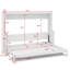 Lit escamotable avancé pleine grandeur avec système de levage hydraulique continu et bureau intégré polyvalent-753183799-753183800