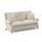 Library 86 " Chenille and Velvet Sofa-70372849-70372852