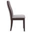 Chaise de salle à manger rembourrée (ensemble de 2)