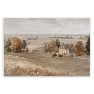 Plaque murale de campagne pittoresque, par Jacky Ngan