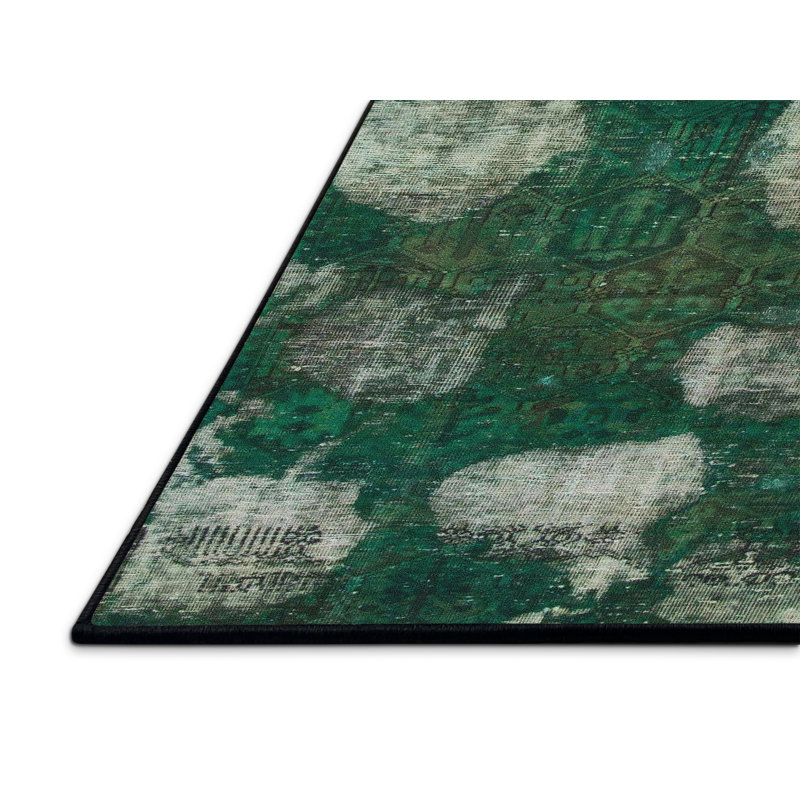 Abstract Indoor Rug, Rectangle 2' x 3'