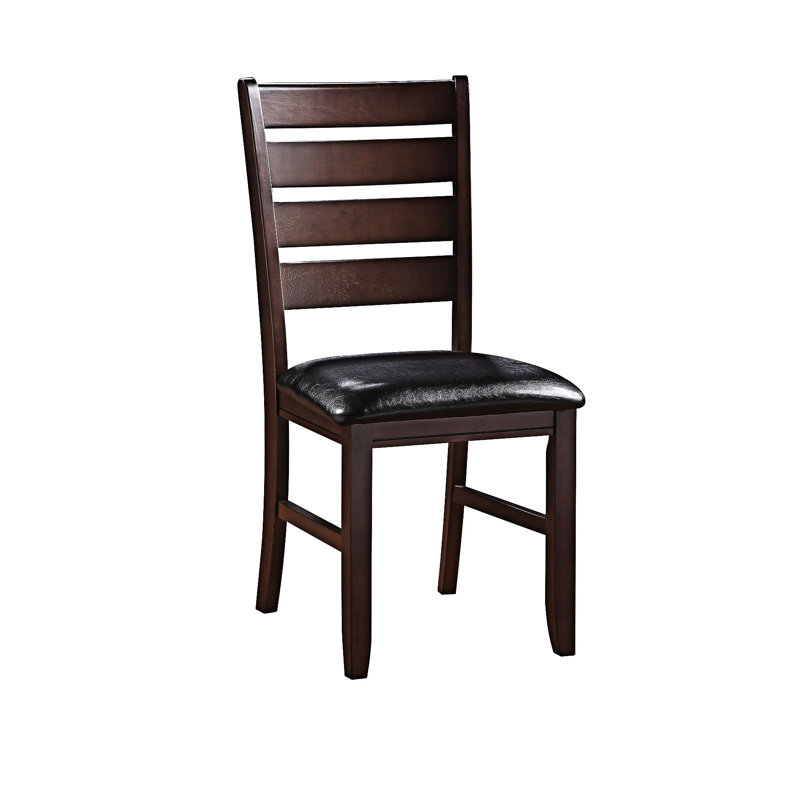 Chaise d'appoint en bois (ensemble de 2)