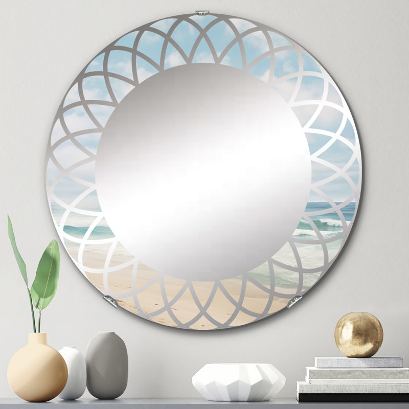 Eckero Circle Mirror, 24" x 24"