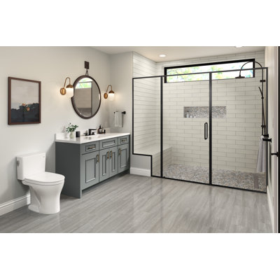 Catch Taupe 4 in. x 16 in. Matte Ceramic Wall Tile (10.83 sq. ft./Case)