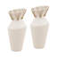 Tavi Vase Set of 2 White