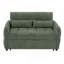 52.8" Adjustable Loveseat Convertible Sofa Bed