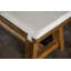 Banc rembourré moderne avec coussin et siège rembourré de style rustique au fini brun et blanc-2041363288