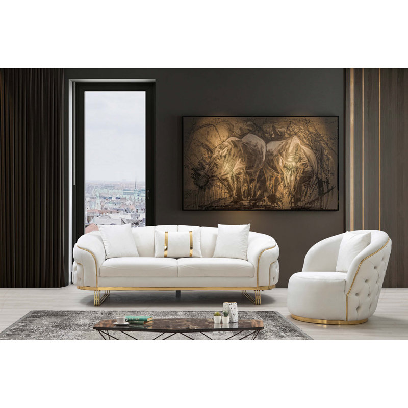 Canapé Alanya, H 36 po x l 91 po x P 36 po