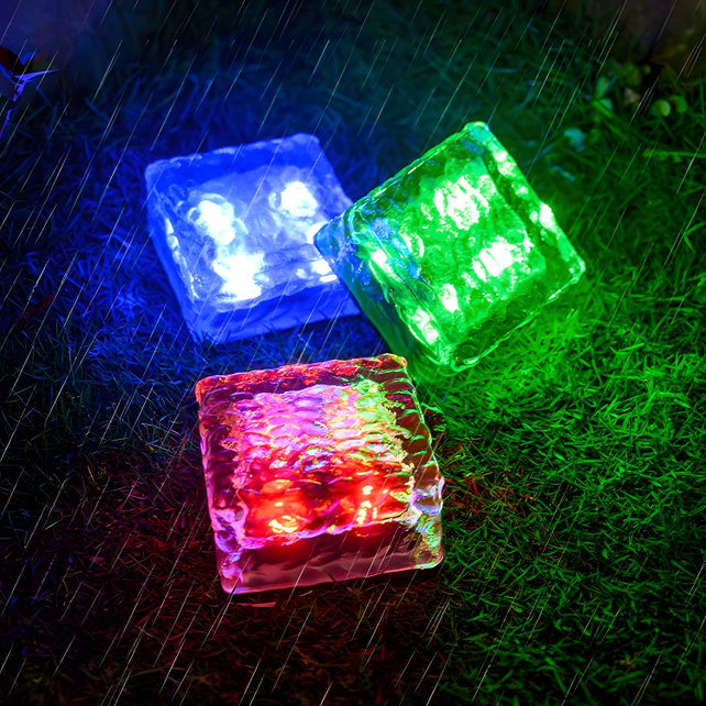 3.91'' Solar Powered Integrated LED Lawn Ornament