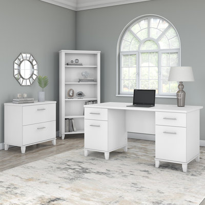 Magomed 3 Piece Computer Desk Office Set