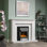 Dimplex Cheriton Deluxe Freestanding Electric Fire, 63.9cm W 