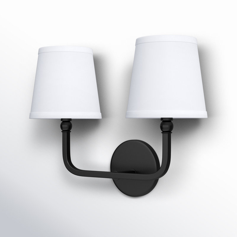 Climsland Dimmable Vanity Light, Matte Black, 2