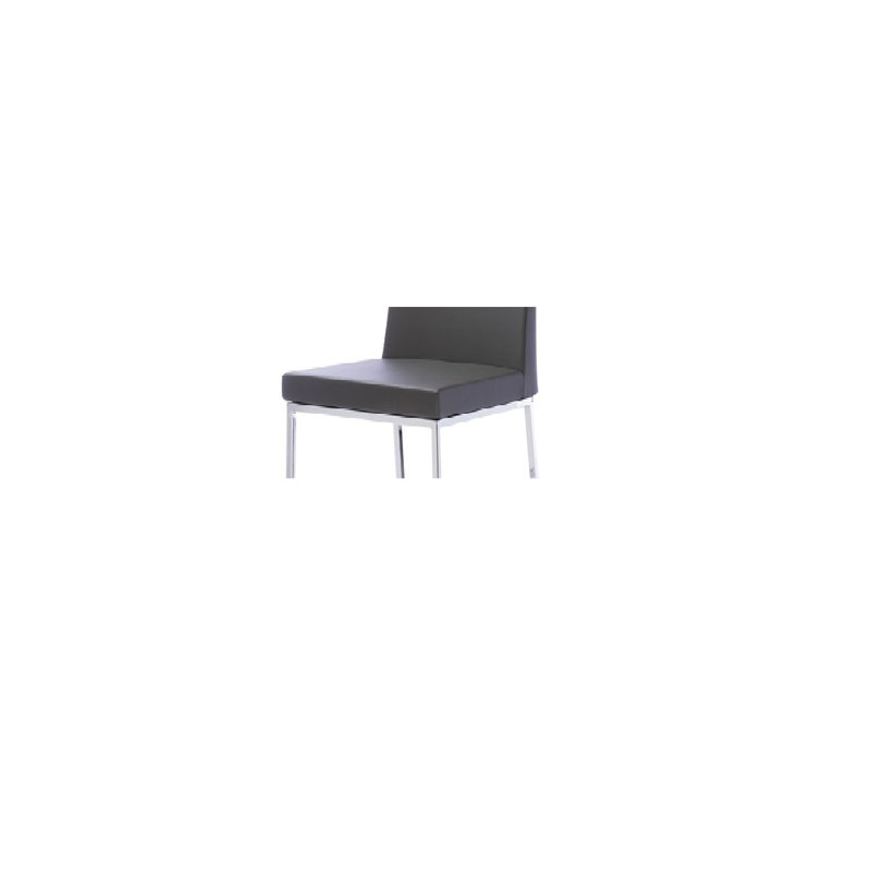 Steel Accent Stool, Black