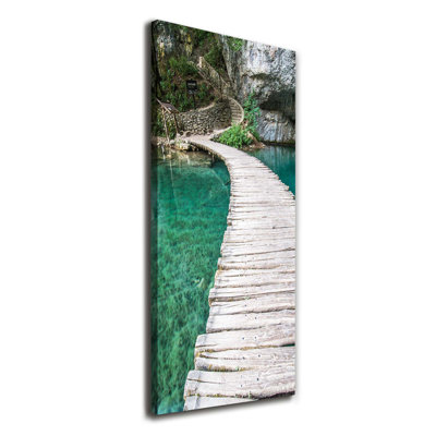 Plitvice Lakes - Wrapped Canvas Print