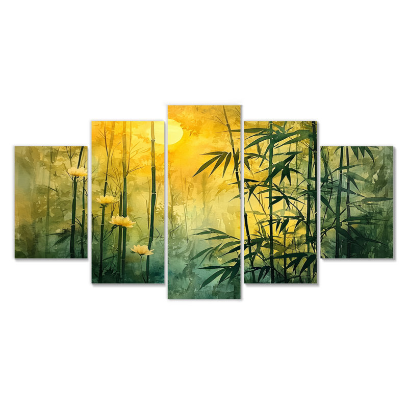 Kimbal - décoration murale en bambou - art mural traditionnel