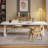 White Rectangular Solid Wood desks-108608847