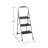 3 - Step Steel Lightweight Folding Step Ladder