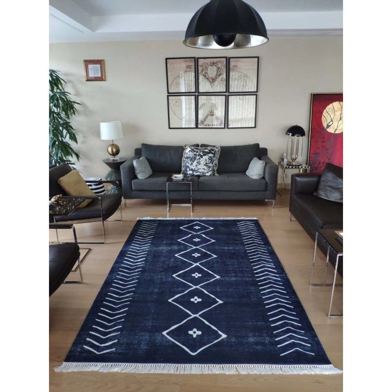 Tapis Maryemma avec envers antidérapant, Rectangle 2 pi 7 po x 8 pi 2 po