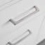 Fluted 600mm Wall Hung Single Vanity Unit with Worktop-94218734