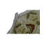 Hand-Knotted High-Quality Ivory/Green/Navy/Red Area Rug