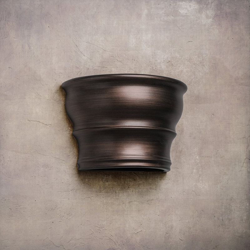 Furnice Ceramic Outdoor Wall Light, LED Bulb Included