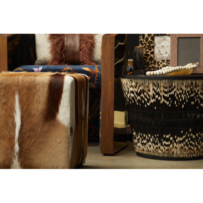 Porcupine Quill Side Table