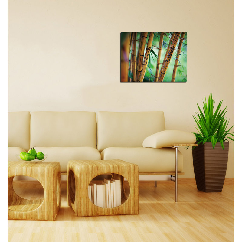 Art mural en verre trempé "énergie positive", 12 po x 16 po