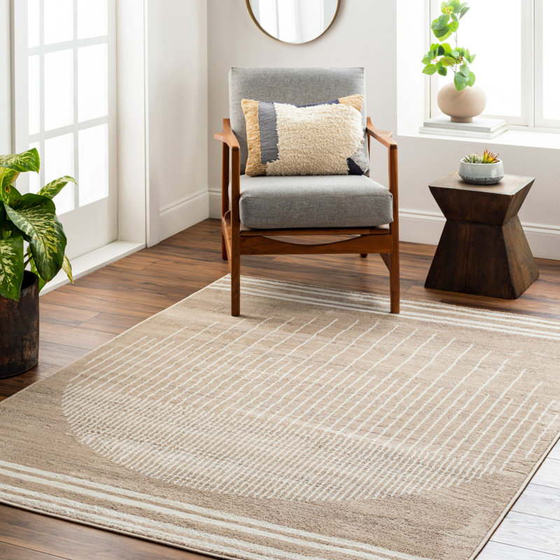 Skandi Boho Rug Brown/Ivory, Rectangle 160 x 215 cm