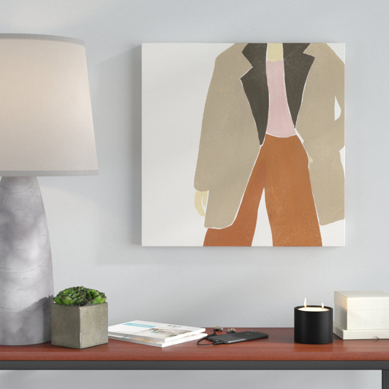 Herself III 1 Piece Wrapped Canvas Painting, 51cm H x 51cm W