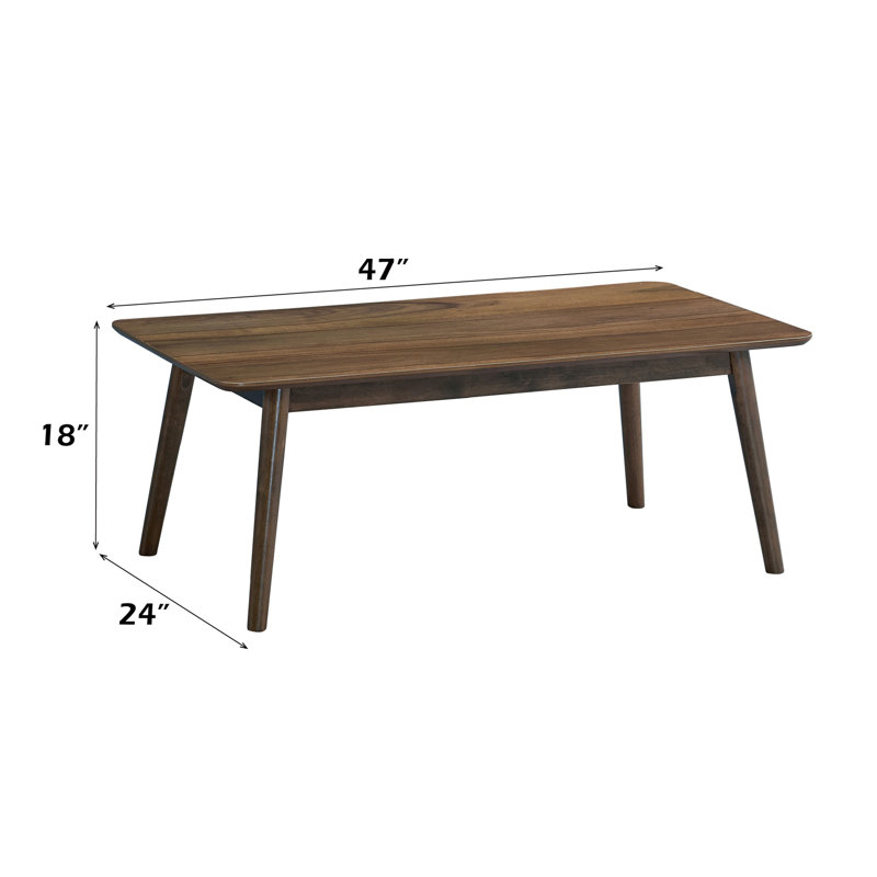 Lamonte Walnut Coffee Table