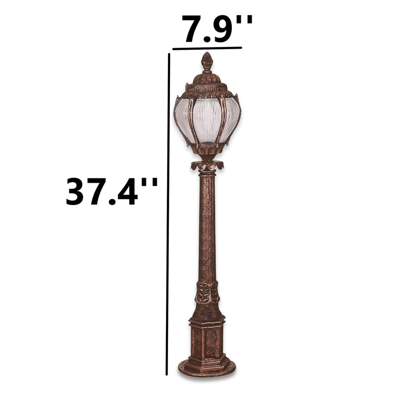 37.4'' Tall Outdoor Floor Lamp
