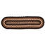 Tapis beige en coton tressé à la machine Fredy-64406704