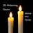 Unscented Flameless Taper Candle-1267164777
