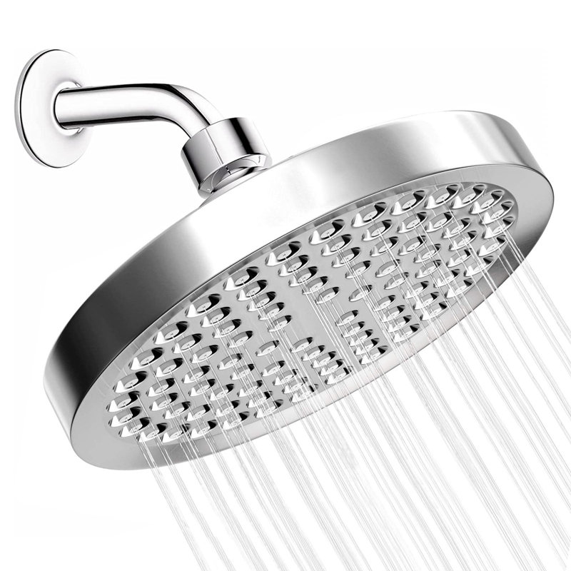 Pomme de douche chromée à fonction unique de 6 po de diamètre Eco-Performance