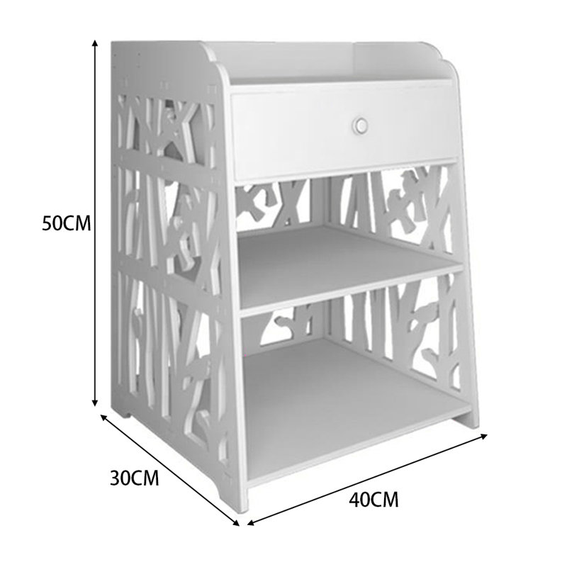 Cowger 40cm W Bedside Table