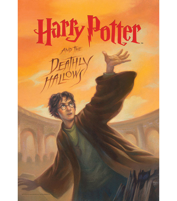 « harry potter », impression de livres-deathly hallows», impression