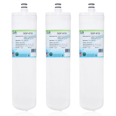 Swift Green Filters SGF-8720 Compatible Commercial Water Filter for CFS8720, 5589314, BGC-2300, CELF-5M -3 pack.